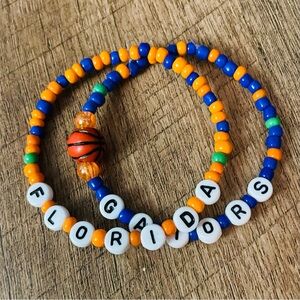 Florida Gators Basketball Bracelets